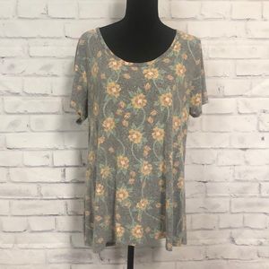 LuLaRoe Floral Classic Tee